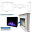 Insertion de foyer électrique intelligent 38 po avec son craquelé Fireplug Pro et ensemble de garniture 4 po Fireplug Pro-132138475