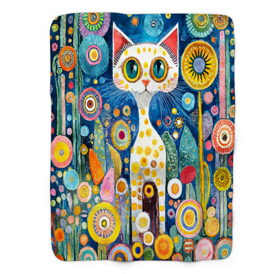 Bohemian Kitty - 1 Piece Blanket