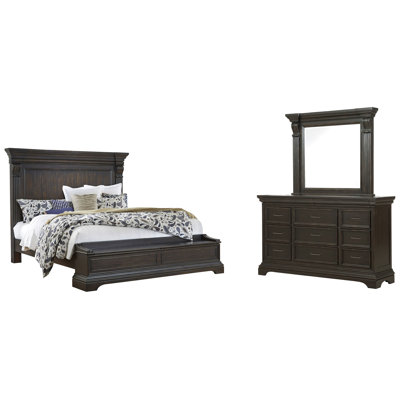 Boletice Queen Storage Bed And Drawer Dresser With Mirror