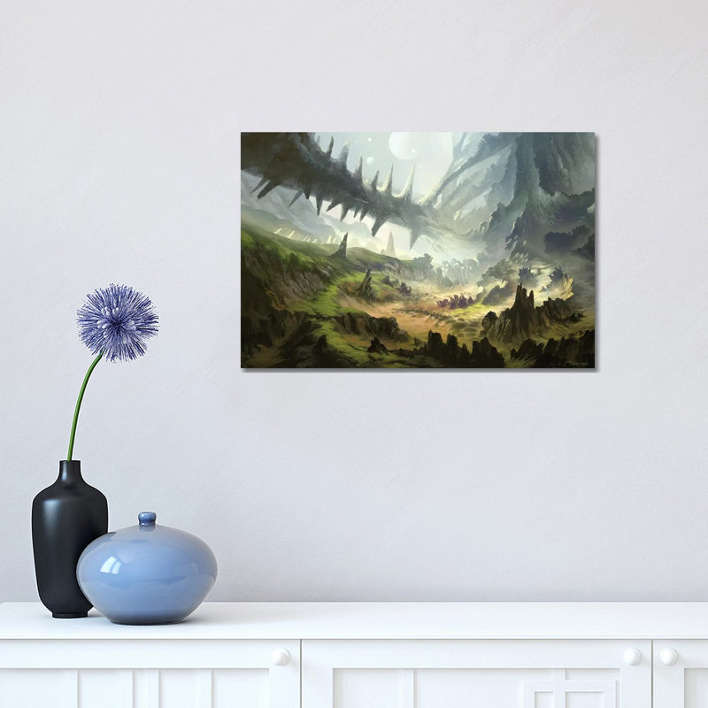 Zuran 1 Piece Wrapped Canvas Wall Art, 30.48cm H x 45.72cm W x 1.905cm D