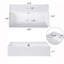 21.6" Floating Bathroom Vanity With Sink,  Right Side Open Storage-583832898