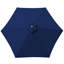Martigues 2.5m Traditional Parasol Blue