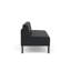 Luxe Lounge Reception Armless Sofa-97825310-97825311