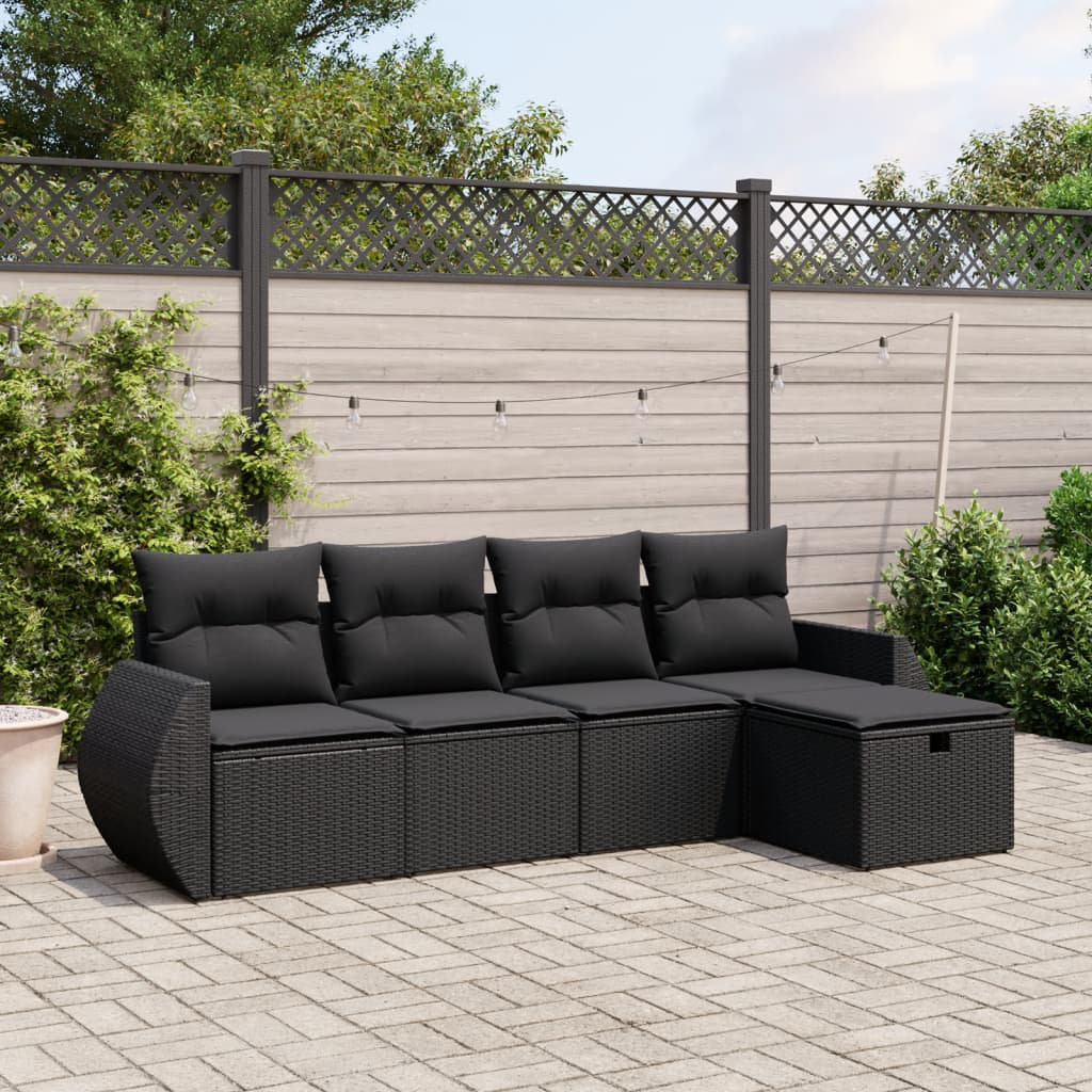 70 cm breites Outdoor-Sitzgruppen-Set Raynne mit Kissen