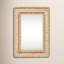 Miroir mural en bois