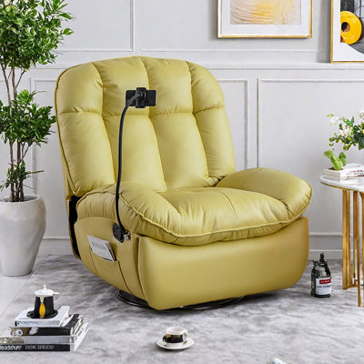 Fauteuil inclinable multifonctionnel avec support pour téléphone