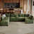 Green Linen Blend selected