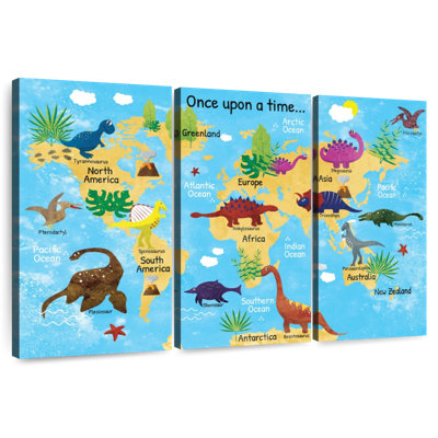 Aliaz Historic Dino Map Chart