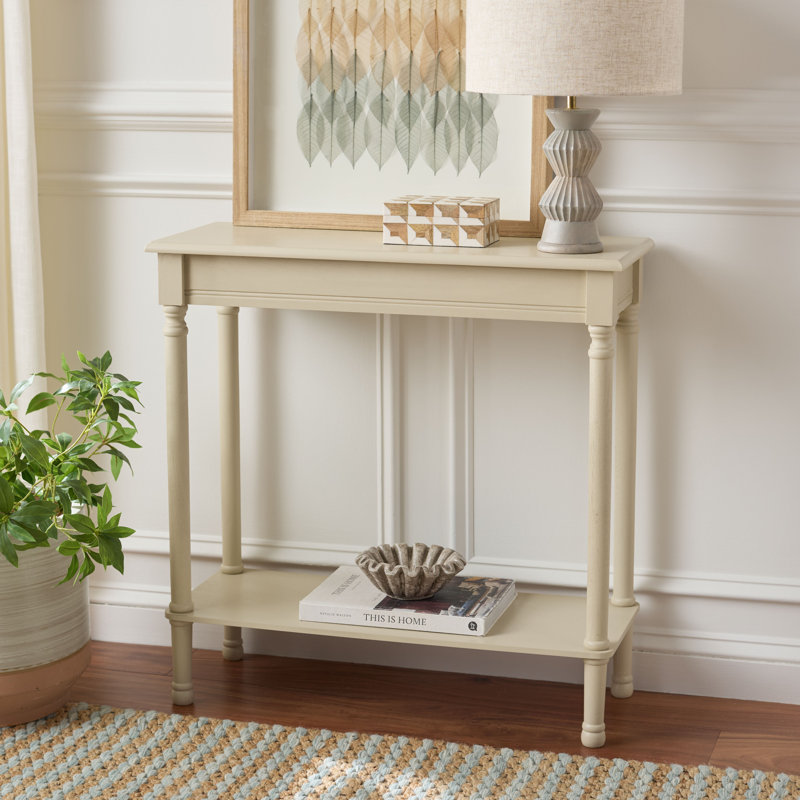 Rutherford End Table with Storage, Sand