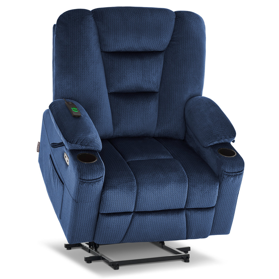 Analie Small-Wide Power Recliner Lift Chair with Massage and Heat Latitude Run® Body 