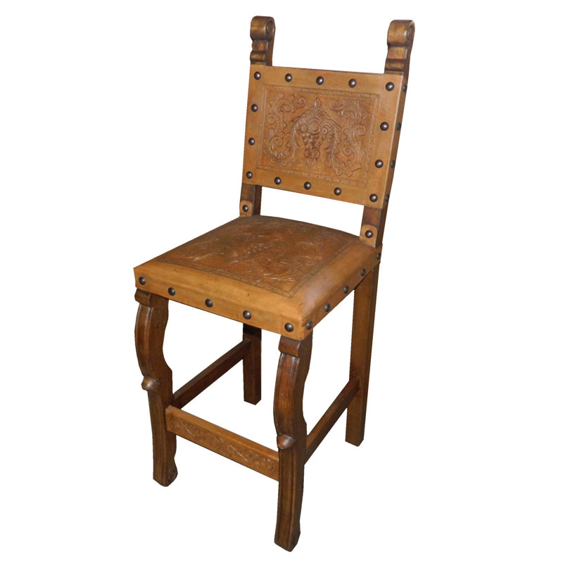 Colonial 29" Bar Stool, Rustic