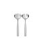 Dressed Stainless Steel Salad Servers