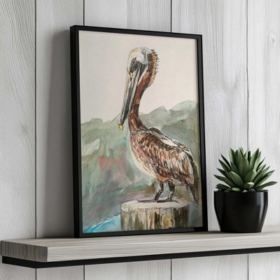 «Pelican» par Emily Tucci, reproduction d'art sur toile