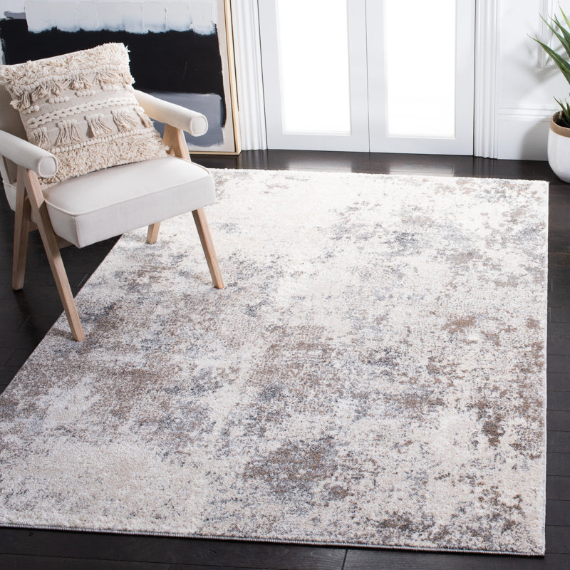 Scriber Performance Abstract Rug, Rectangle 6' x 9'