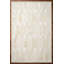 Tapis de couleur crème à motif de treillis hexagonal Abid-957569116
