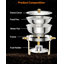 The Party Aisle Stainless Steel Tray