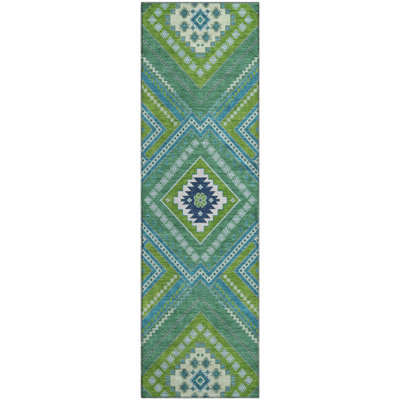 Premium Machine Washable Colmenero AMF1010 Tribal Rug