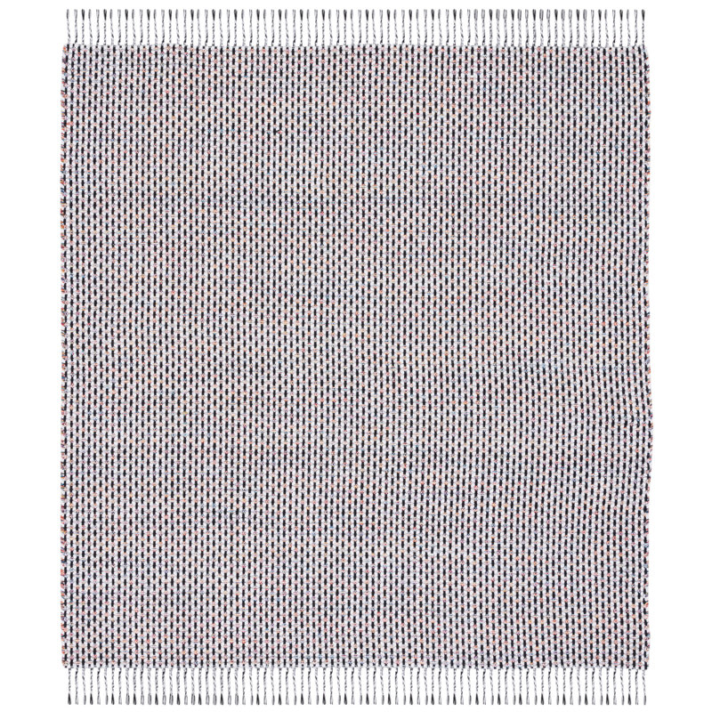 Tapis ivoire / noir Montauk 475, Carré 6 pi