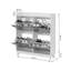 Gilden 20 Pair Shoe Storage Cabinet