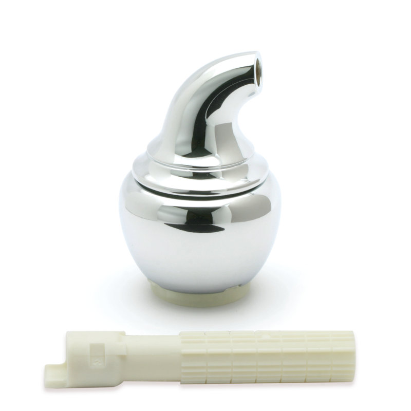 Monticello Tub / Shower Lever Handle Hub Kit, Chrome