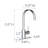Wade Logan® Arlandis Kitchen Faucet Side Spray-126235663
