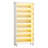 28.35" White 8-Tier Shoe Storage Cabinet With LED Light