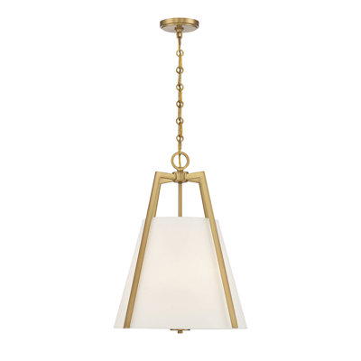 Joy 3 - Light Pendant in Brass