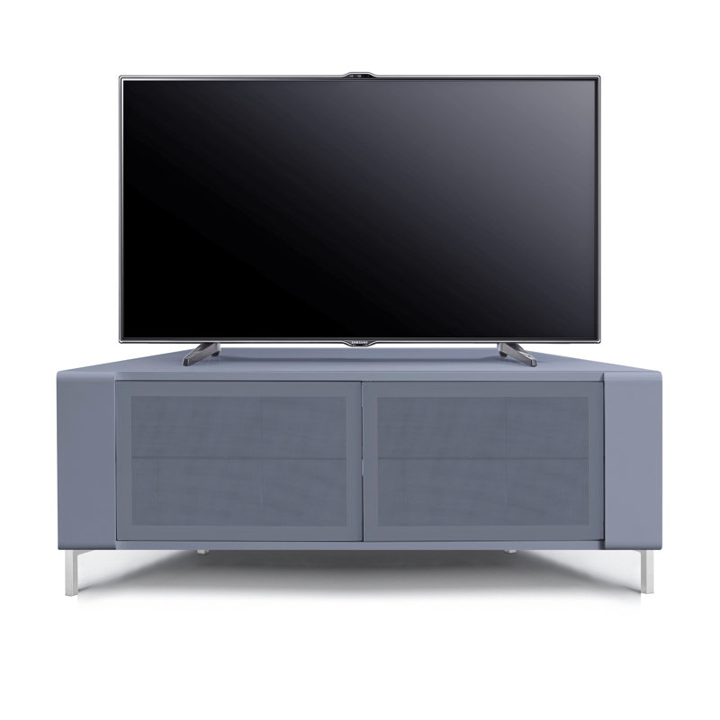 Allene Unfinished TV Stand for TVs up to 50", Grey/Grey/Grey