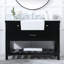 Meuble-lavabo simple 48 po avec dosseret Pelaghia-66286444