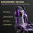 Adjustable Pu Leather Gaming Chair With Lumbar Support & Reclining Footrest – Ergonomic Comfort For Long Sessions-2142850779