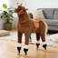 Grand jouet cheval de marche