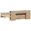 Bookcase Bed Without Mattress Solid Wood Pine-301055608