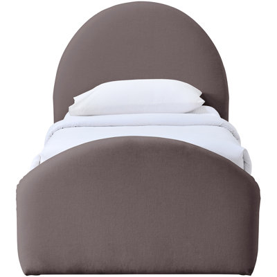 Chiu Chenille Fabric Upholstered Bed