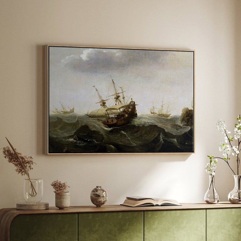 "Vintage Landscape -MII" sur toile