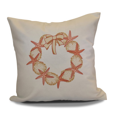 Housse de coussin et insert Coastal Christmas Square