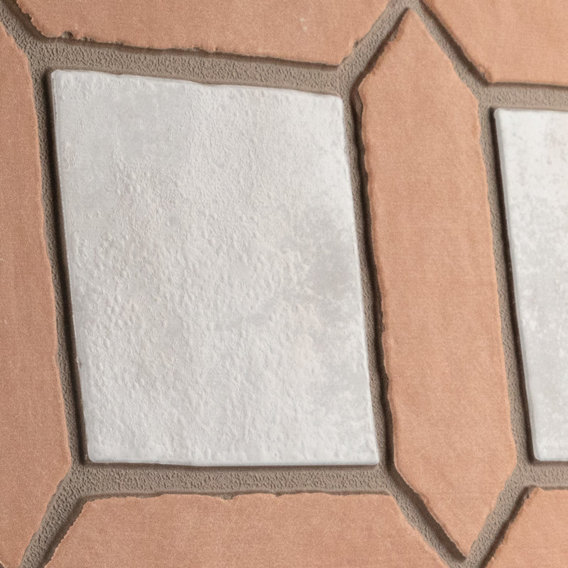 Picket Arenta 14-5/8 In. X 22-1/2 In. Porcelain Floor And Wall Tile, Brown/Blue