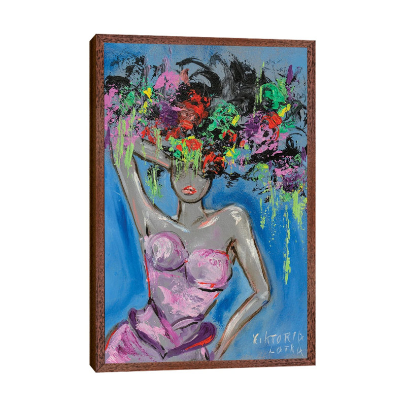 Dancing By The Ocean by Viktoria Latka - Gallery-Wrapped Canvas Giclée on Canvas, 101.6 cm H x 66.04 cm W
