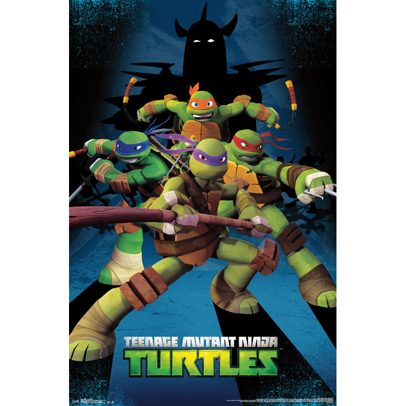 Tortues de ninja teenage mutantes-impression sur papier