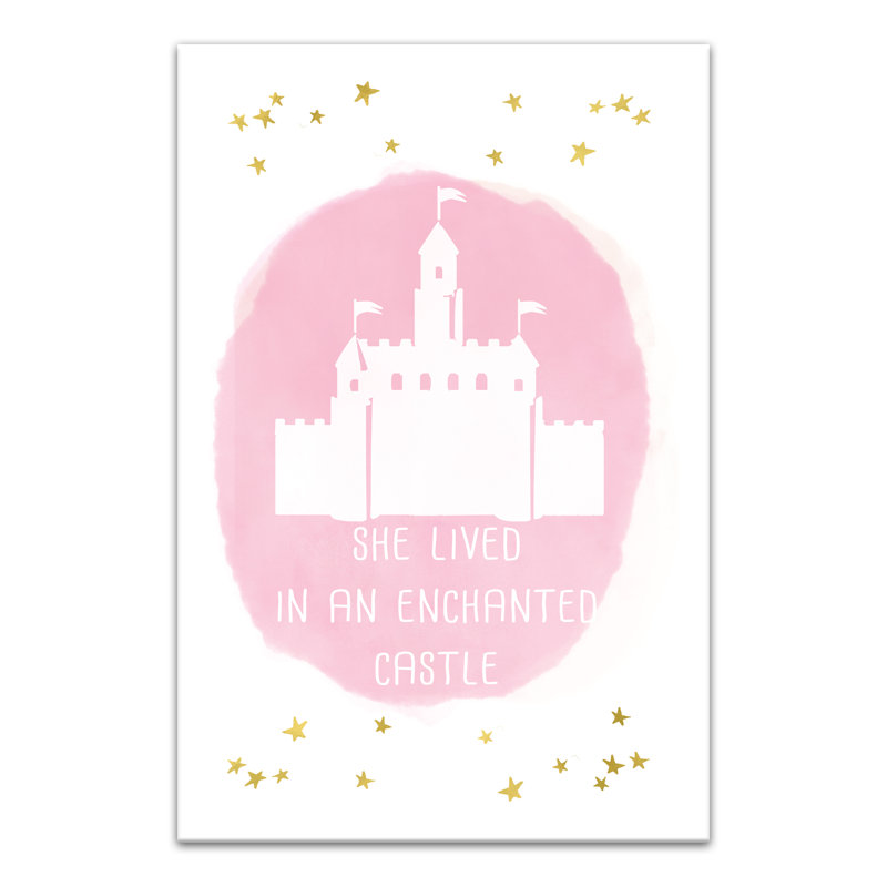 Art sur toile enchanted castle Braxton, H 24 po x l 16 po x P 1,25 po