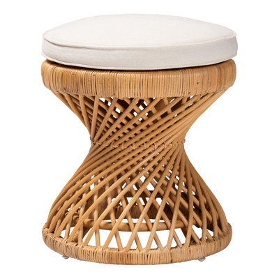 Rattan Footstool