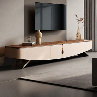 Simple modern light luxury TV cabinet