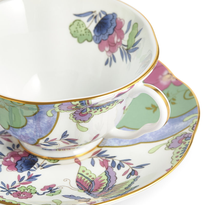 Butterfly Bloom Handmade Bone China Teacup