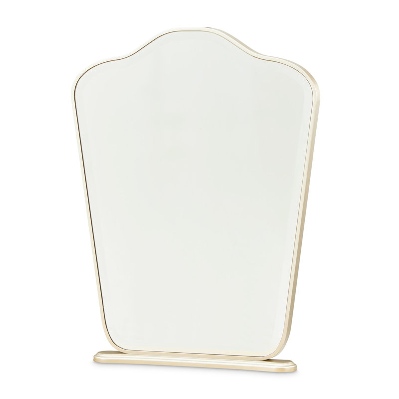 Camellia Field Vanity Mirror - Caramel