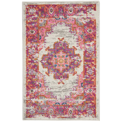 Tapis ivoire traditionnel Augusta