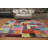 Wool Patchwork Distressed Area Rug 8x10