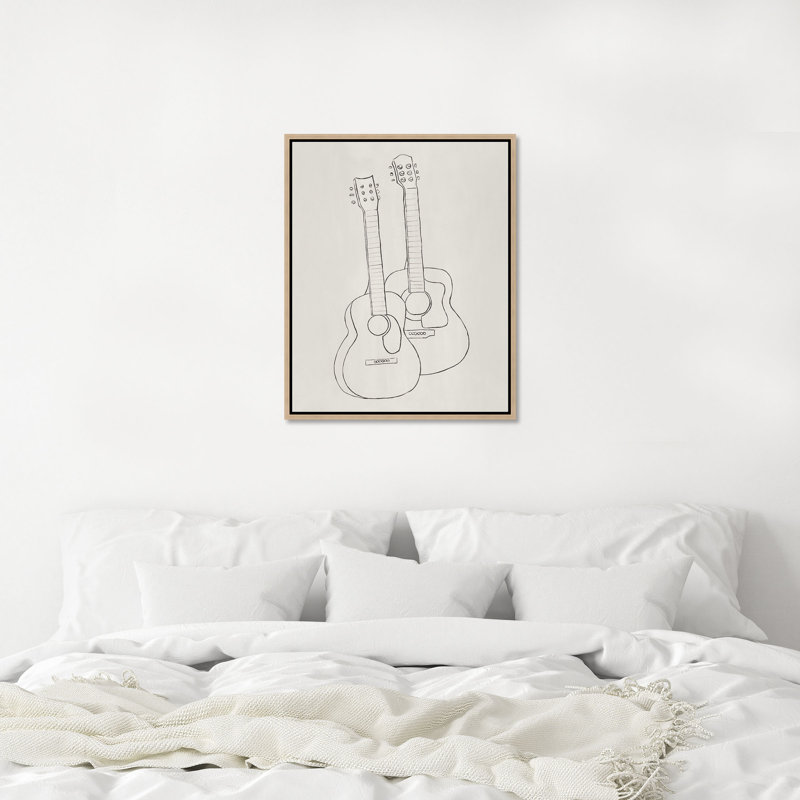 Ready To Jam I by Ryan Brown, Image Brush Gel, 46.75" H x 37.75" W
