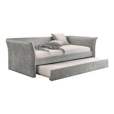 Daybed W/ Trundle, Gray