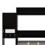 Lit escamotable multifonctionnel avec commode rabattable, armoires de rangement et bureau-525575468
