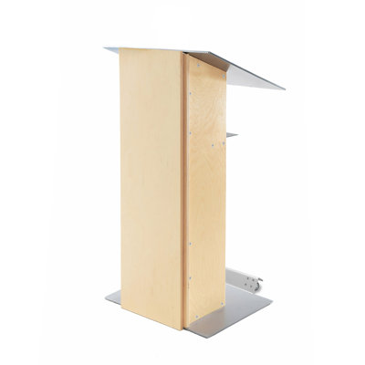 Podium en bois 45 po avec roues