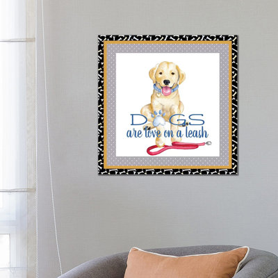 A Dogs Life I 1 Piece Wrapped Canvas Wall Art